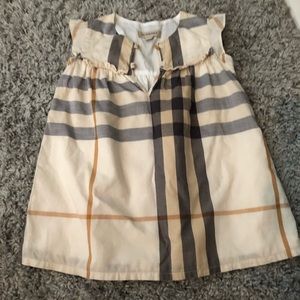Burberry toddler check dress